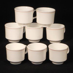 8 Steelite International UK tea cups